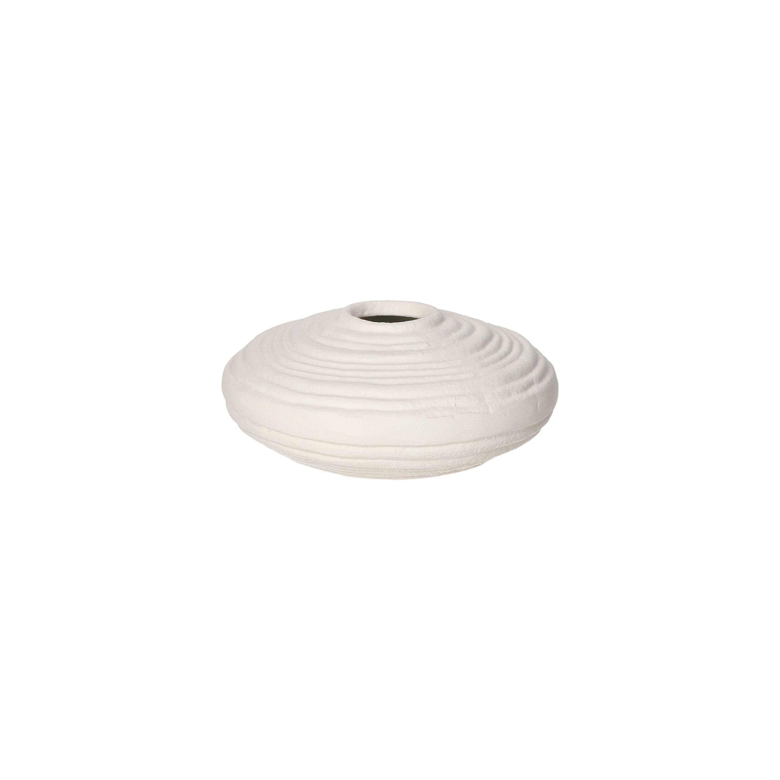 Vase écru galet S