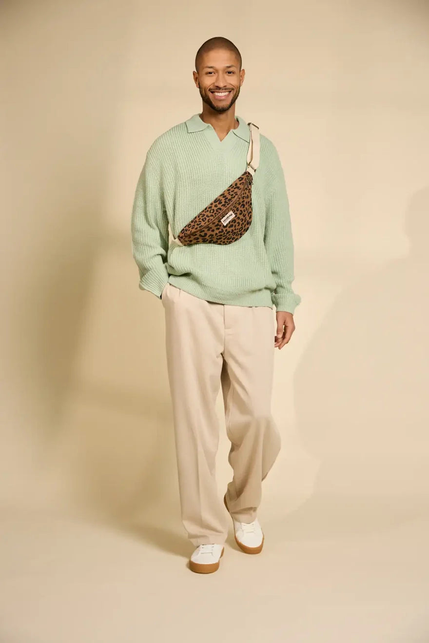 Sac banane leopard