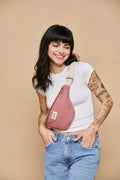Sac banane blush
