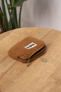 Porte monnaie teddy marron