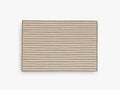 Lot de 4 sets enduits camel