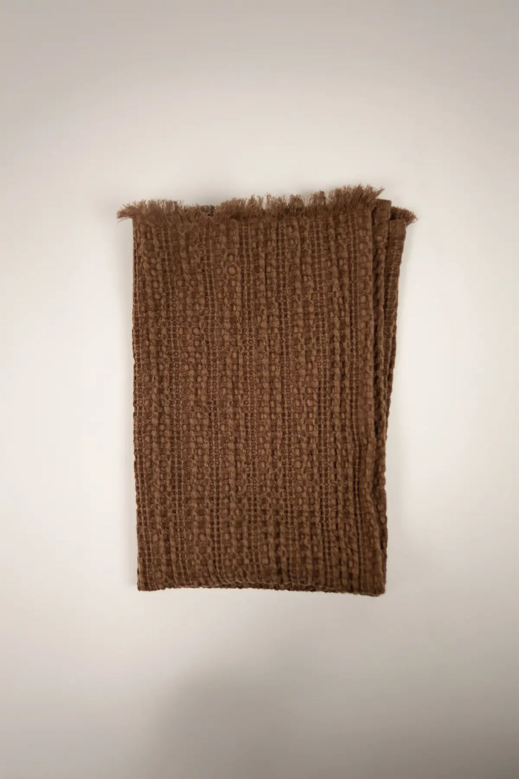 Torchon marron doux