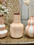 Vase carafe terracotta S