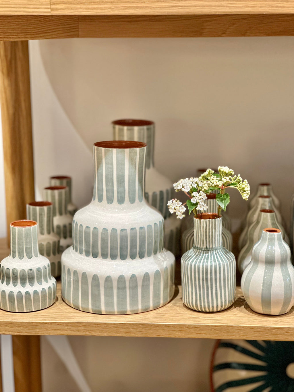 Vase carafe sauge S
