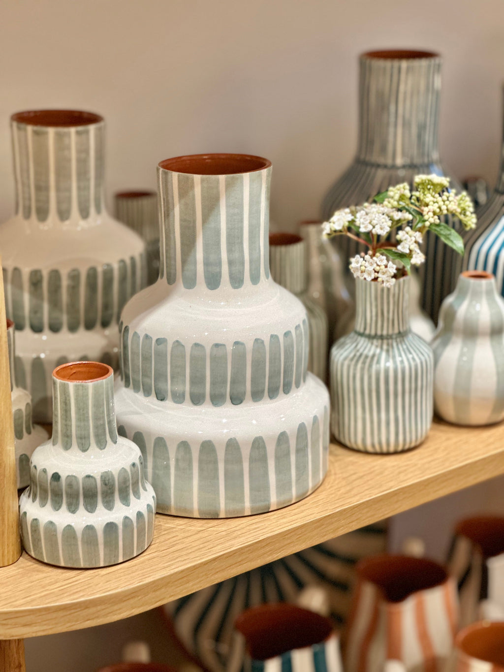 Vase carafe sauge S