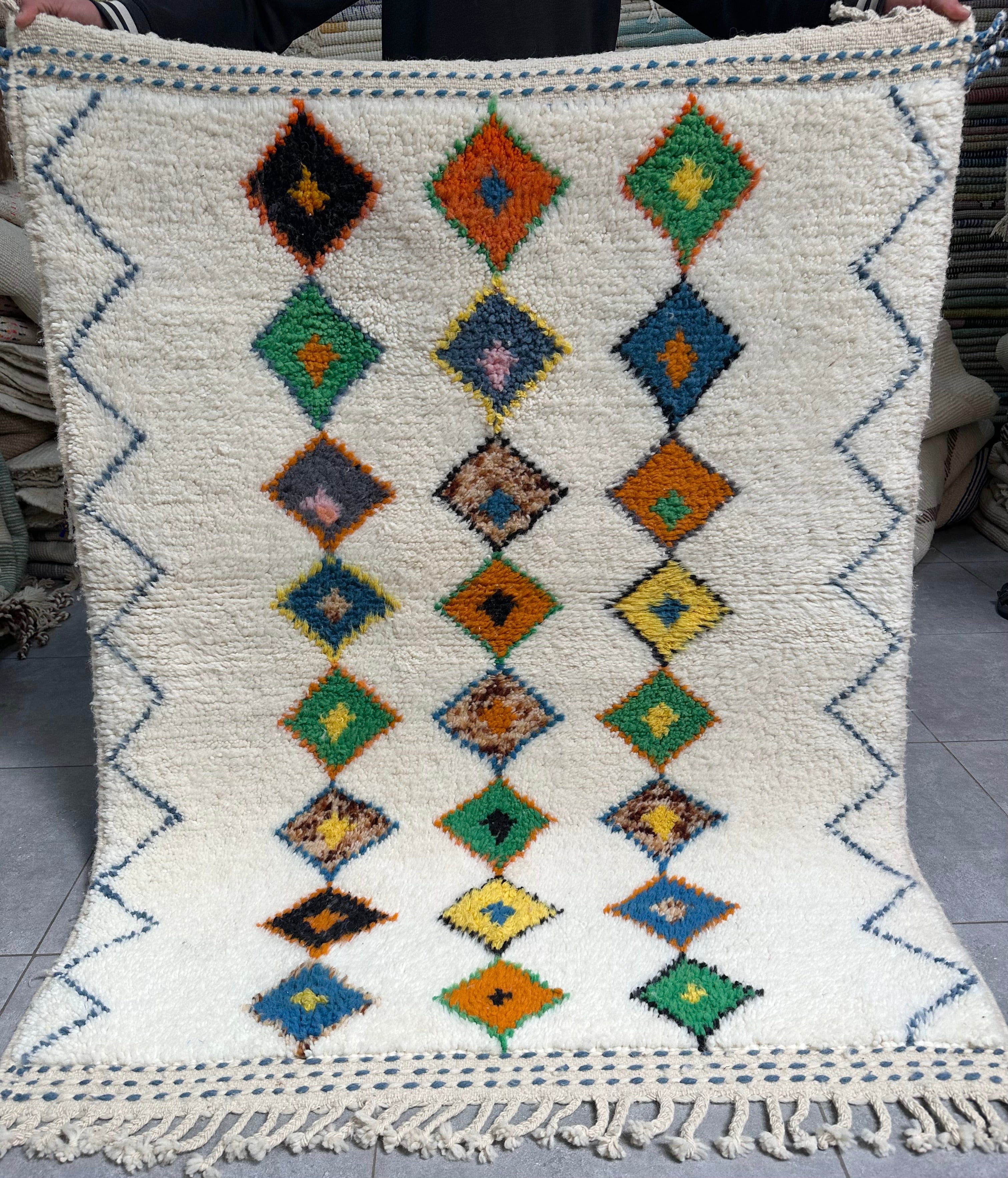 Béni Ouarain 120 x 153 cm  - 133