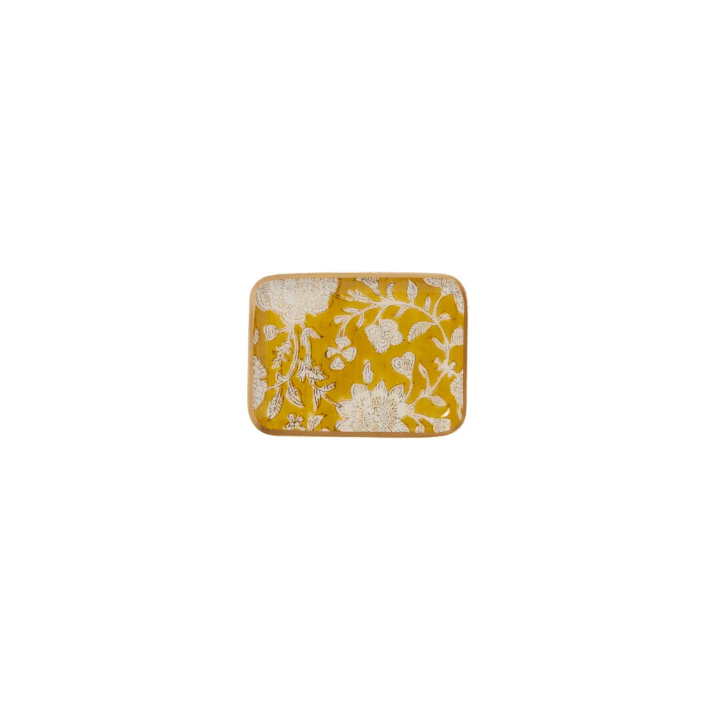 Plateau fleurs safran S