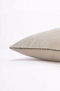 Coussin velours sable