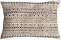 Coussin coton et soie