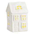 Maison photophore blanche