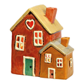 Maison photophore duo coeur