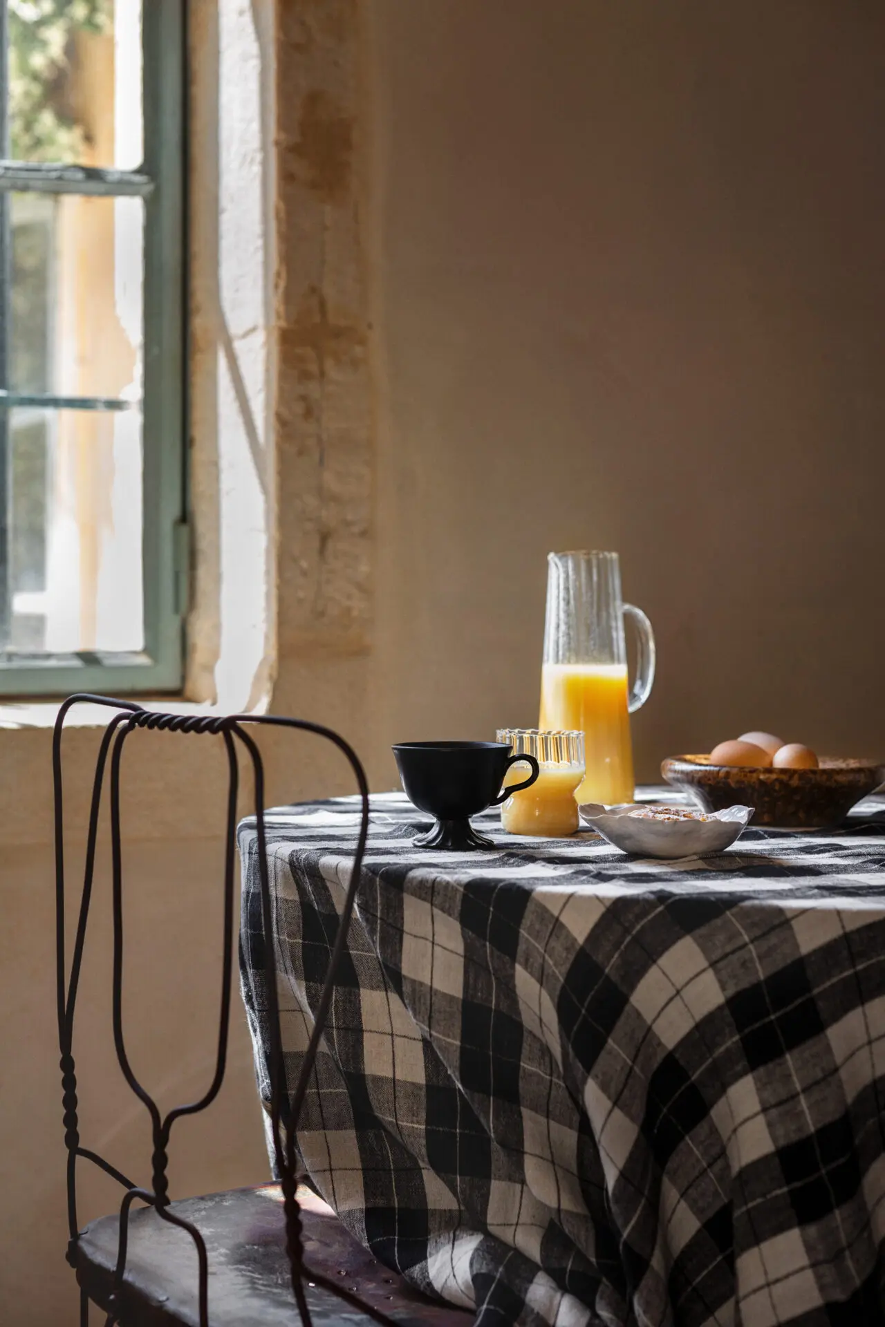 Carafe en verre