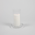 Bougeoir cylindre en verre