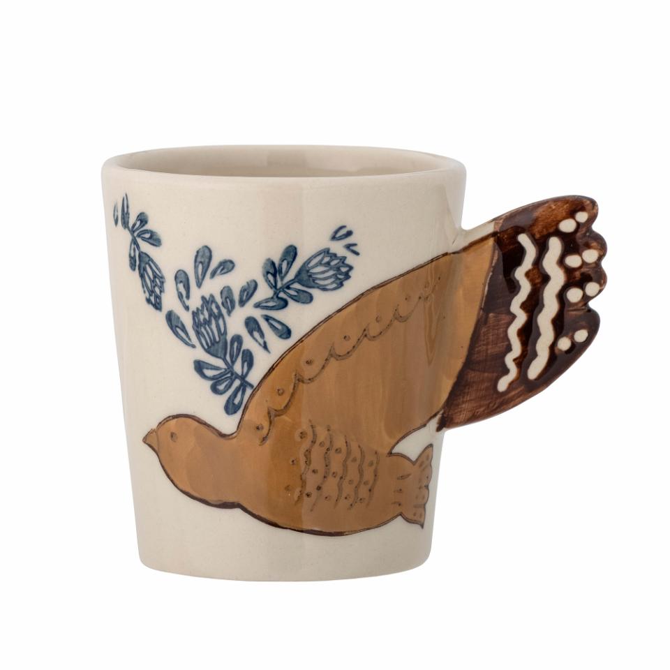 Tasse oiseaux blanc
