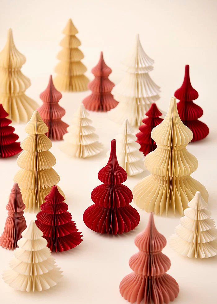 Sapin en papier 30 cm