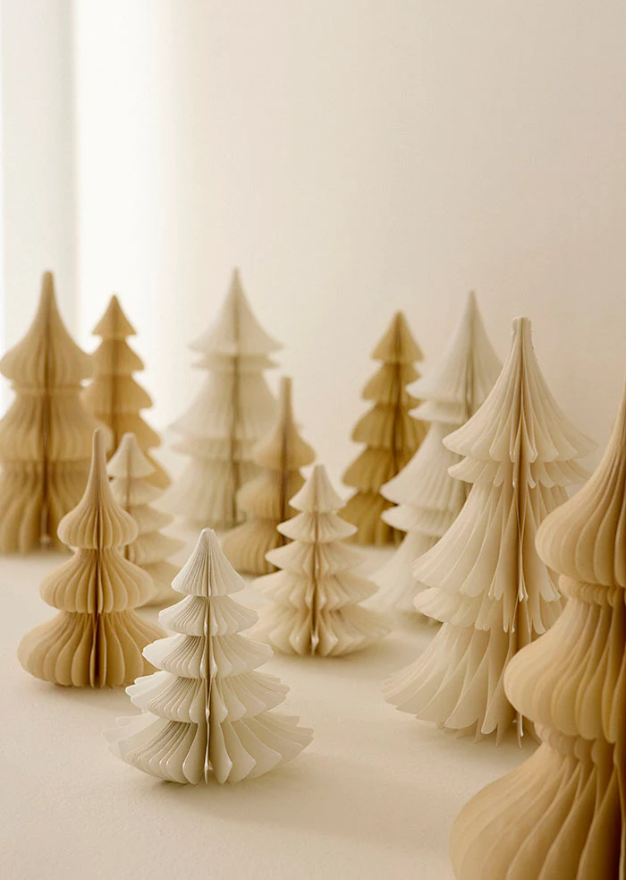 Sapin en papier 30 cm